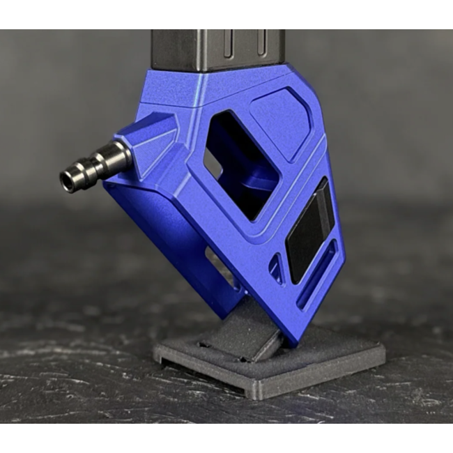 AIRTAC T1P CNC Angled HPA Adaptor - Hi Capa - Blue