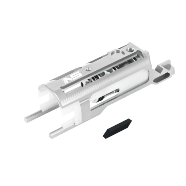 NexxSpeed CNC 7075 Aluminum Blowback Unit - Tokyo Marui Hi-Capa 4.3 / 5.1 / Gold Match - Silver