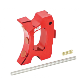 NexxSpeed CNC Aluminum Speed Trigger (Style B) - Tokyo Marui Hi-Capa 4.3 / 5.1 / Gold Match - Red