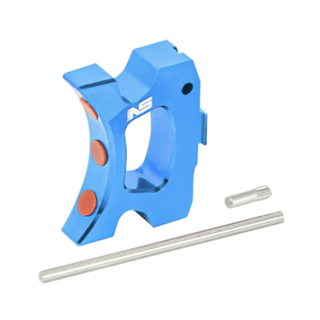 NexxSpeed CNC Aluminum Speed Trigger (Style B) - Tokyo Marui Hi-Capa 4.3 / 5.1 / Gold Match - Blue