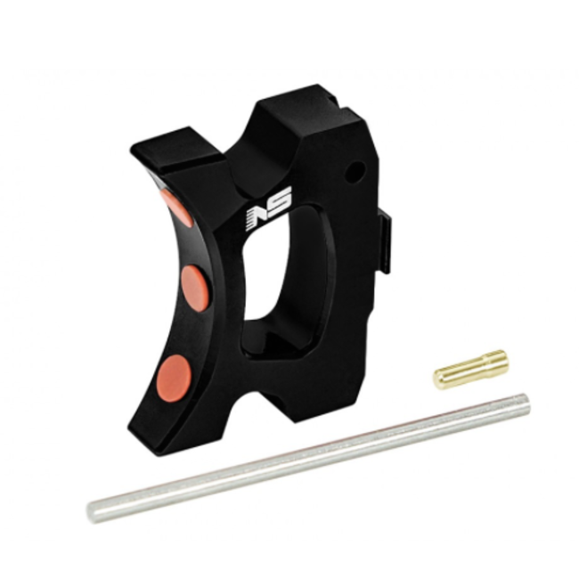 NexxSpeed CNC Aluminum Speed Trigger (Style B) - Tokyo Marui Hi-Capa 4.3 / 5.1 / Gold Match - Black