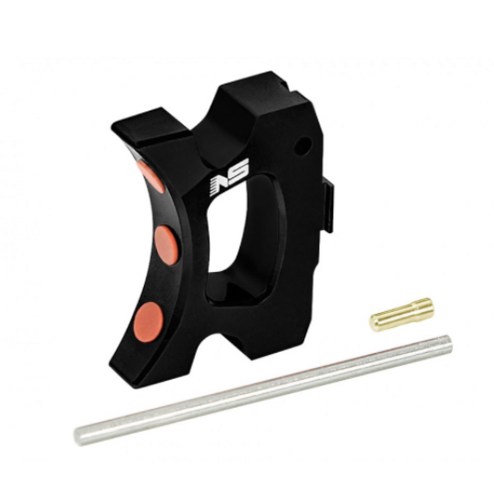 NexxSpeed CNC Aluminum Speed Trigger (Style B) - Tokyo Marui Hi-Capa 4.3 / 5.1 / Gold Match - Black