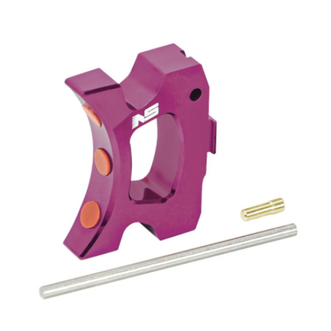 NexxSpeed CNC Aluminum Speed Trigger (Style B) - Tokyo Marui Hi-Capa 4.3 / 5.1 / Gold Match - Purple
