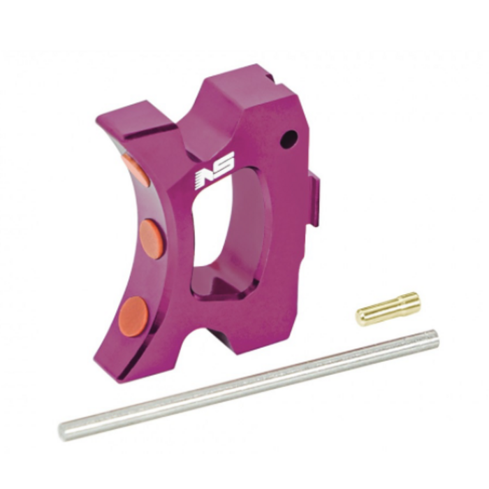 NexxSpeed CNC Aluminum Speed Trigger (Style B) - Tokyo Marui Hi-Capa 4.3 / 5.1 / Gold Match - Purple