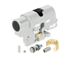 NexxSpeed CNC Aluminum Hopup Chamber V2 - Tokyo Marui Hi-Capa 4.3 / 5.1 / Gold Match / 1911 - Silver
