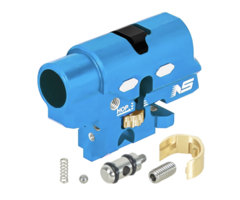 NexxSpeed CNC Aluminum Hopup Chamber V2 - Tokyo Marui Hi-Capa 4.3 / 5.1 / Gold Match / 1911 - Blue