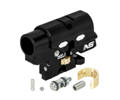 NexxSpeed CNC Aluminum Hopup Chamber V2 - Tokyo Marui Hi-Capa 4.3 / 5.1 / Gold Match / 1911 - Black