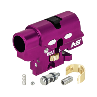 NexxSpeed CNC Aluminum Hopup Chamber V2 - Tokyo Marui Hi-Capa 4.3 / 5.1 / Gold Match / 1911 - Purple