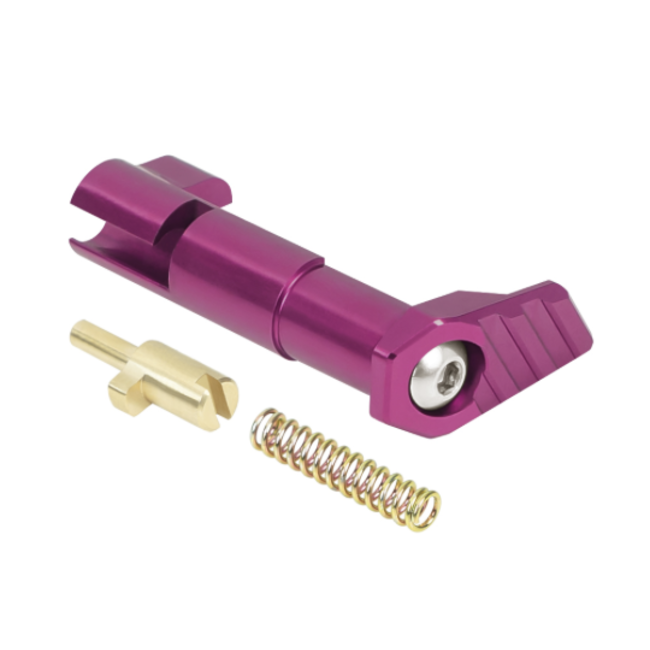 NexxSpeed CNC Aluminum Magazine Catch - Tokyo Marui Hi-Capa 4.3 / 5.1 / Gold Match - Purple