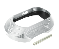 NexxSpeed CNC Aluminum Magwell - Tokyo Marui Hi-Capa 4.3 / 5.1 / Gold Match - Silver