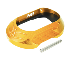 NexxSpeed CNC Aluminum Magwell - Tokyo Marui Hi-Capa 4.3 / 5.1 / Gold Match - Gold