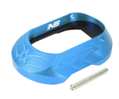 NexxSpeed CNC Aluminum Magwell - Tokyo Marui Hi-Capa 4.3 / 5.1 / Gold Match - Blue