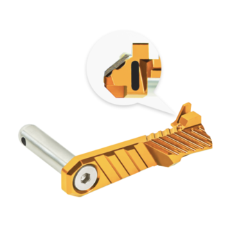 NexxSpeed CNC Aluminum Slide Stop - Tokyo Marui Hi-Capa 4.3 / 5.1 / Gold Match / 1911 - Gold