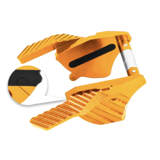 NexxSpeed CNC Aluminum Thumb Safeties - Tokyo Marui Hi-Capa 4.3 / 5.1 / Gold Match - Gold