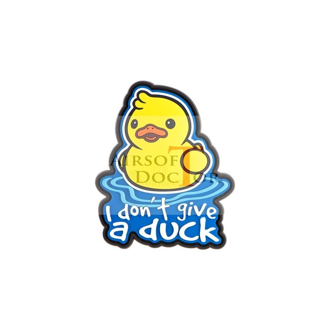 JTG Patch - I Don't give a duck - pvc