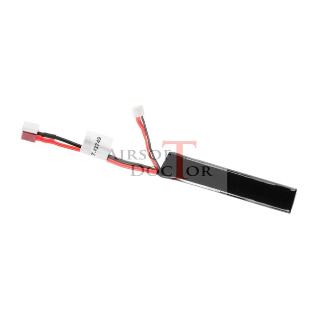 Pirate Arms LiPo 7.4V 1100mAh 20C Stock Tube Type - T-Plug