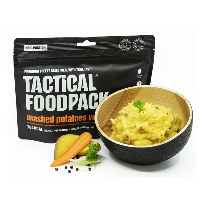 Tactical Foodpack Mashed Potatoes With Chicken - Big Portion