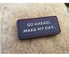 JTG Patch - Go Ahead, Make My Day... - PVC
