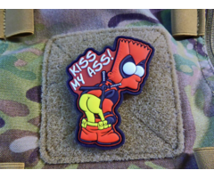 JTG Patch - Kiss My Soft Ass - pvc