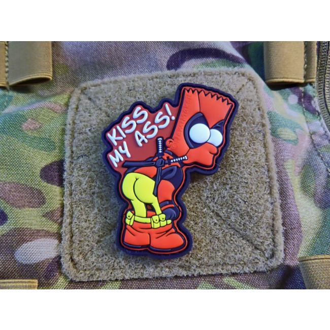 JTG Patch - Kiss My Soft Ass - pvc