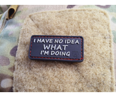 JTG patch - No Idea What I´m Doing - pvc