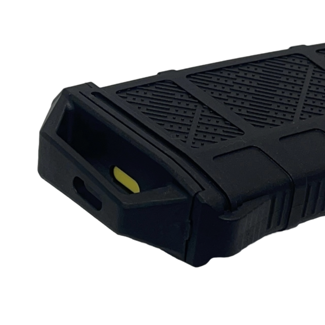 Amarok 250 rounds Fast Feed Mid Cap Magazine - Type A - Black - Yellow Top