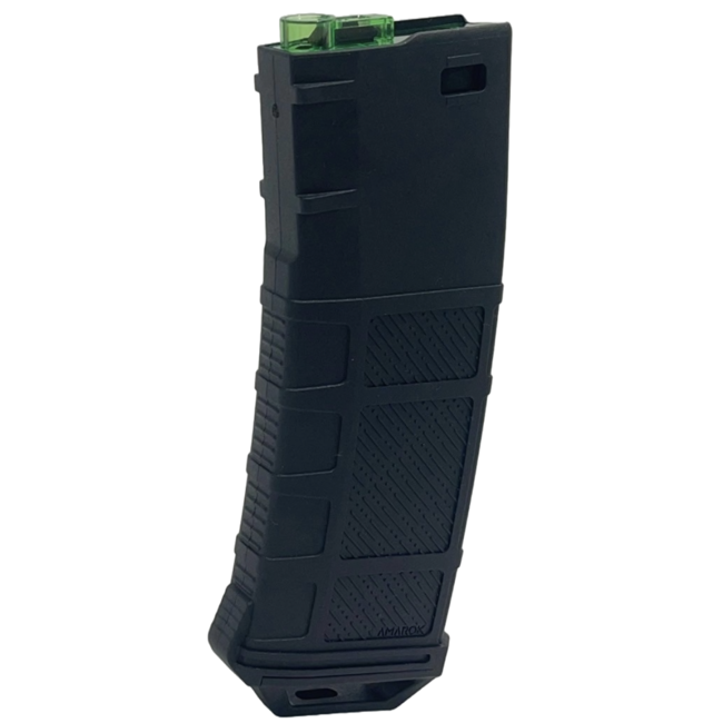 Amarok 250 rounds Fast Feed Mid Cap Magazine - Type A - Black - Green Top