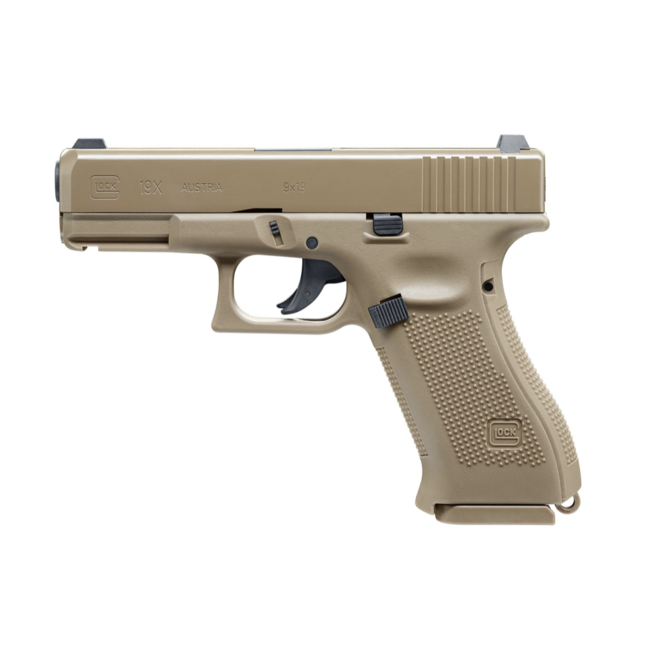 Umarex GLOCK CO2 Airgun Replica G19X BB - Tan