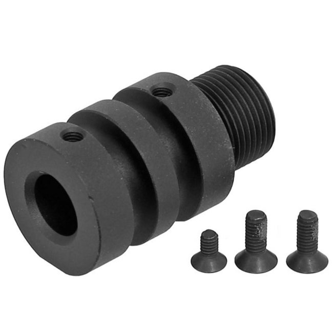 Action Army 14mm CCW silencer adapter for AAP01C AAC