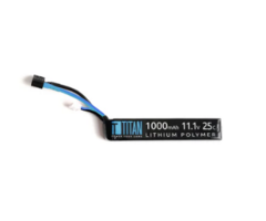 Titan Power LiPo 1000mAh 11.1v 25C Stick - Deans