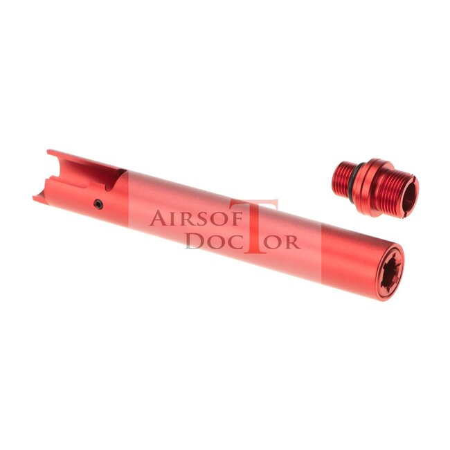 Laylax Hi-Capa 5.1 Fixed Two Way Outer Barrel - Red
