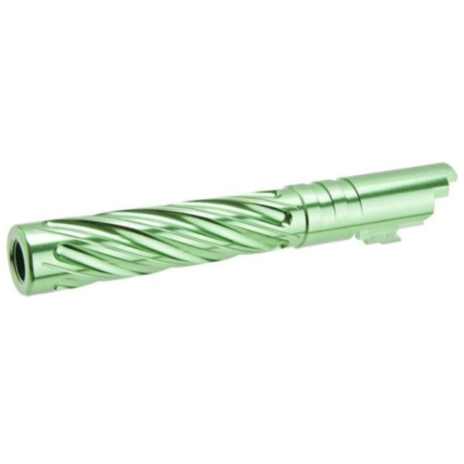 Dr. Black 5.1 Aluminium Outer Barrel - Spiral Storm Green