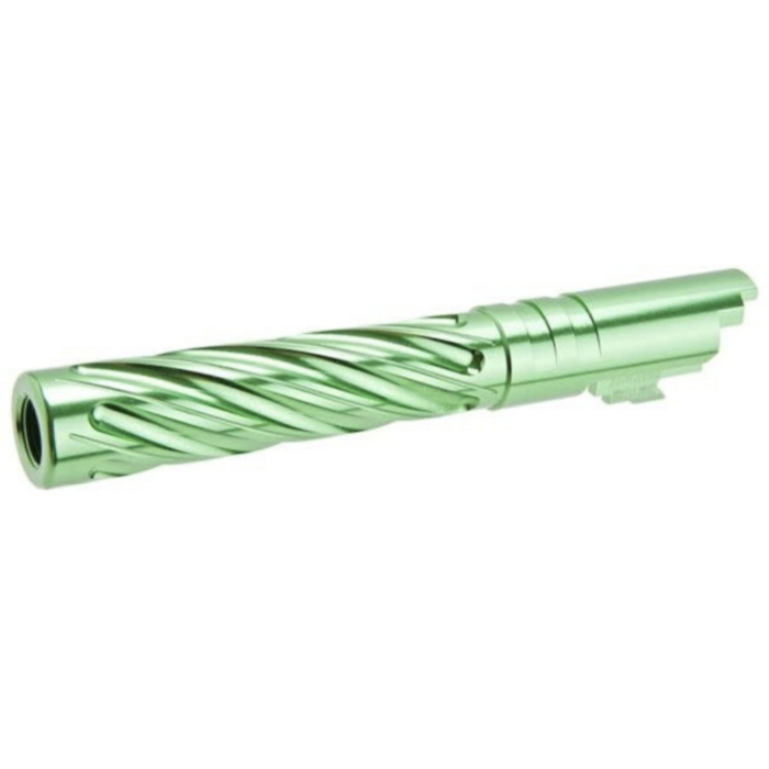 Dr. Black 5.1 Aluminium Outer Barrel - Spiral Storm Green