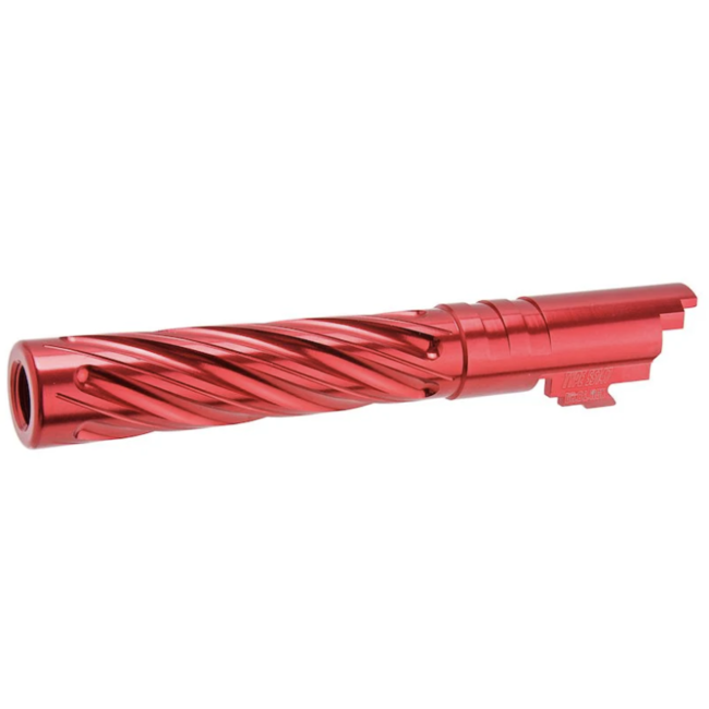 Dr. Black 5.1 Aluminium Outer Barrel - Spiral Storm Red