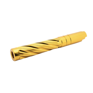 Dr. Black 5.1 Aluminium Outer Barrel - Spiral Storm Gold