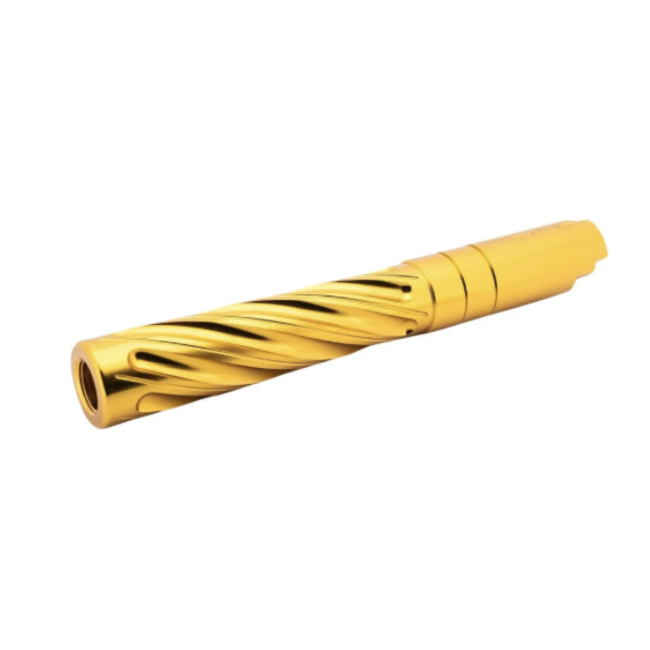 Dr. Black 5.1 Aluminium Outer Barrel - Spiral Storm Gold