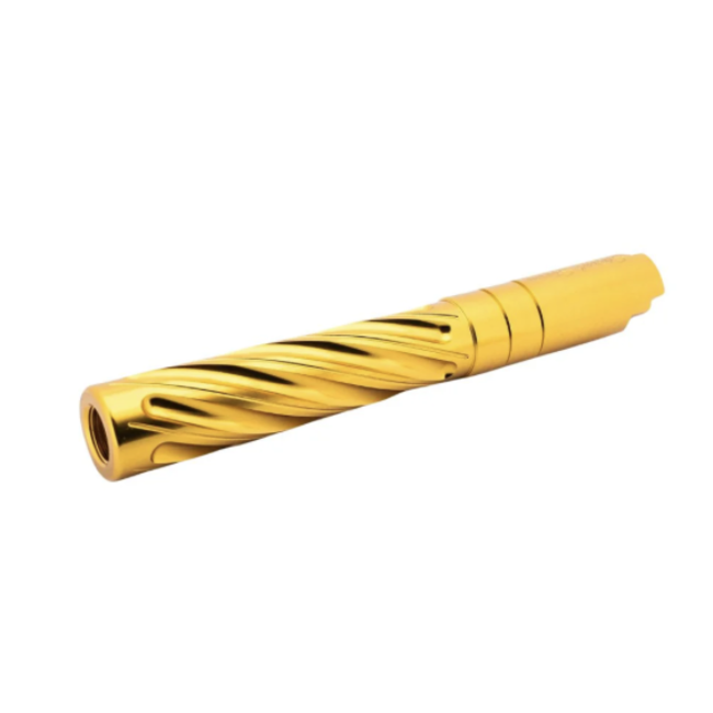Dr. Black 4.3 Aluminium Outer Barrel - Spiral Storm Gold