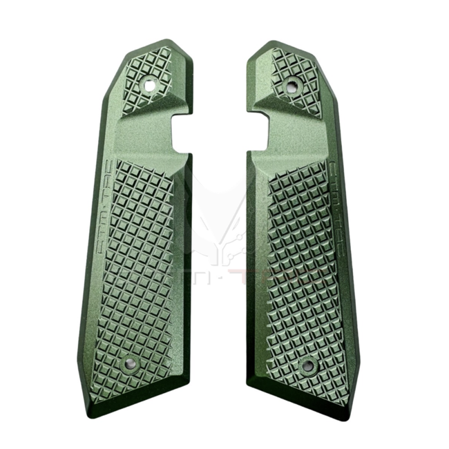 CTM Airsoft AAP-01 Fuku-2 Frame CNC Aero Side Panel Type-A - Army Green