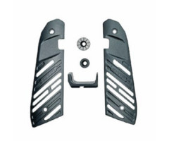 CTM Airsoft Fuku-2 Frame CNC Aluminum Accessories Set - Black