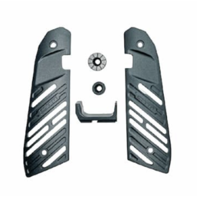 CTM Airsoft Fuku-2 Frame CNC Aluminum Accessories Set - Black