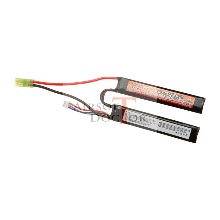 VB Power 7.4V 1000mAh 20C Twin Type - Tamiya