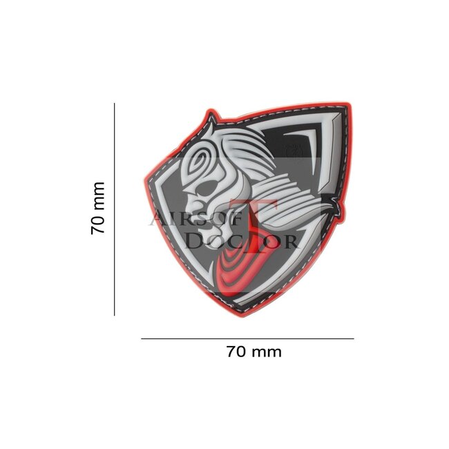 Jackets To Go Patch - Lone Warrior - PVC