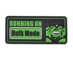 La Patcheria Patch - Hulk Mode - Running On - PVC