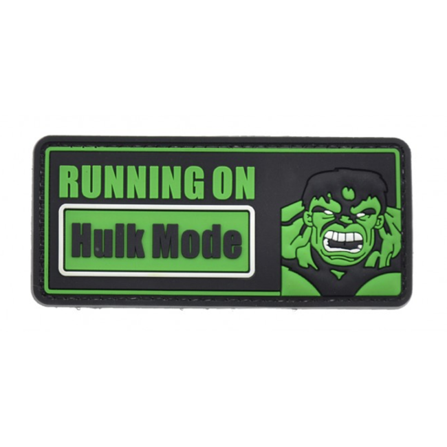 La Patcheria Patch - Hulk Mode - Running On - PVC