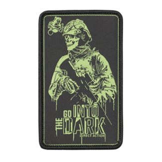 Direct Action Patch - Into The Dark -  Embroidered
