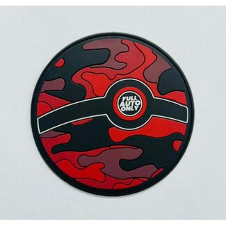 Full Auto Only Patch - EA Fest Pokball - pvc - Red