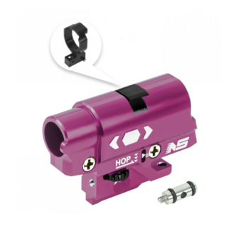 NexxSpeed CNC Alu Hopup Chamber Hard Nub - Tokyo Marui Hi-Capa 4.3 / 5.1 / Gold Match / 1911 - Purple