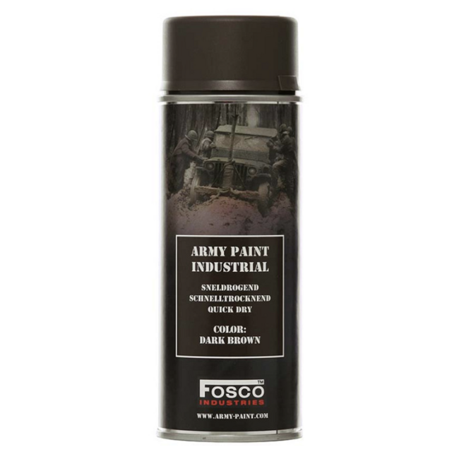 Fosco Industries Army Paint - Dark Brown