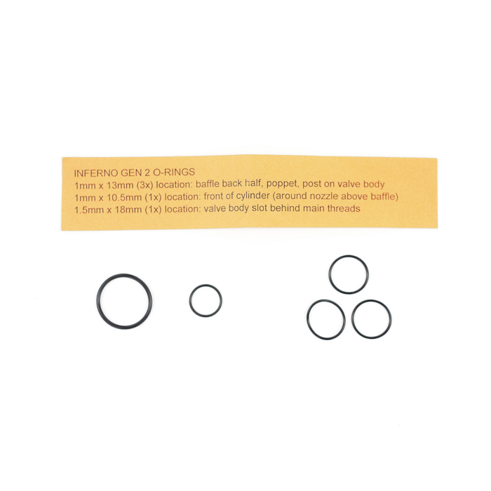 Wolverine O-ring kit for INFERNO Gen 2