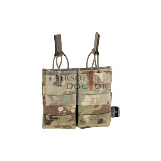 Invader Gear 5.56 Double Direct Action Mag Pouch - Multicam